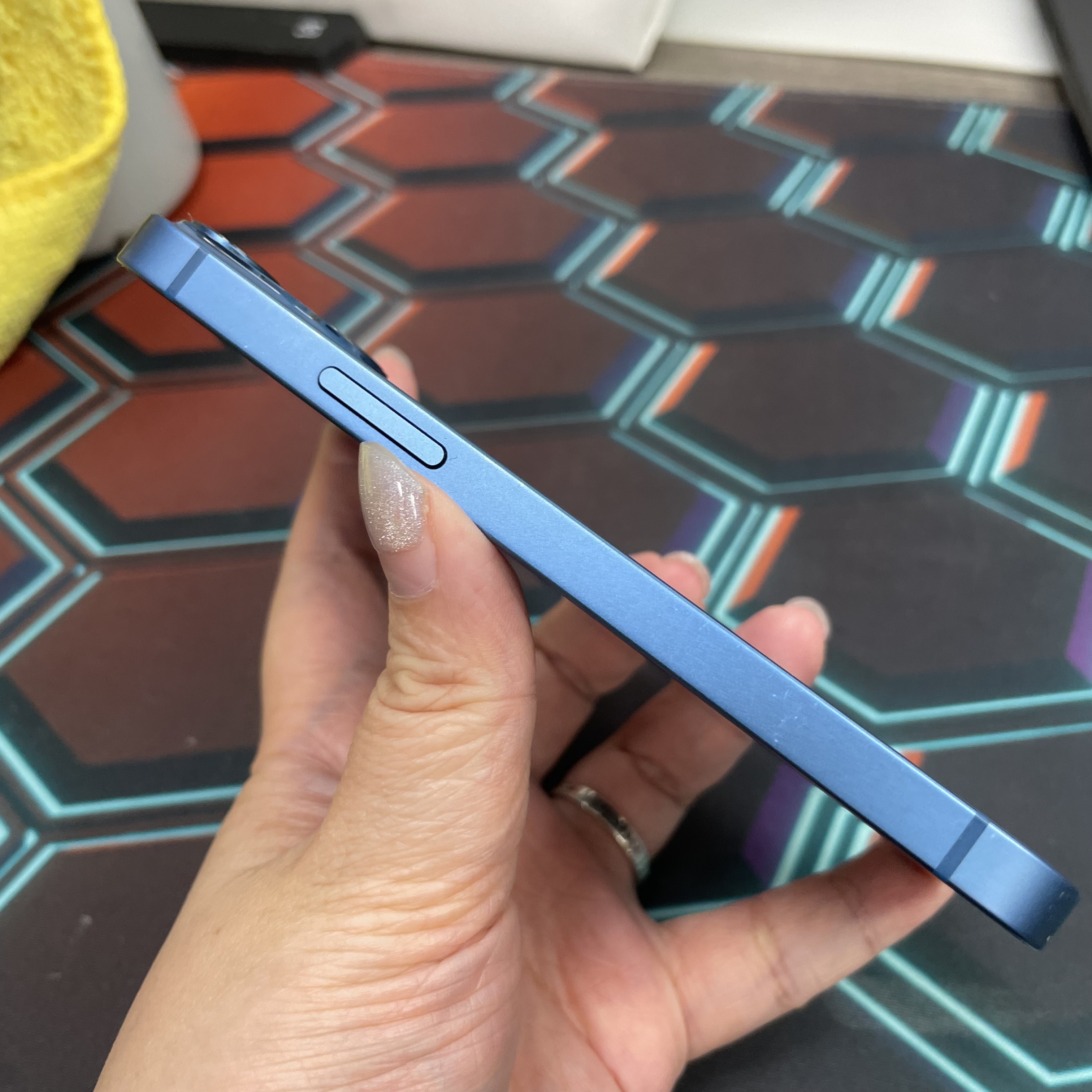 *7341 13 mini 勁靚機 128GB 電100 藍色 blue
