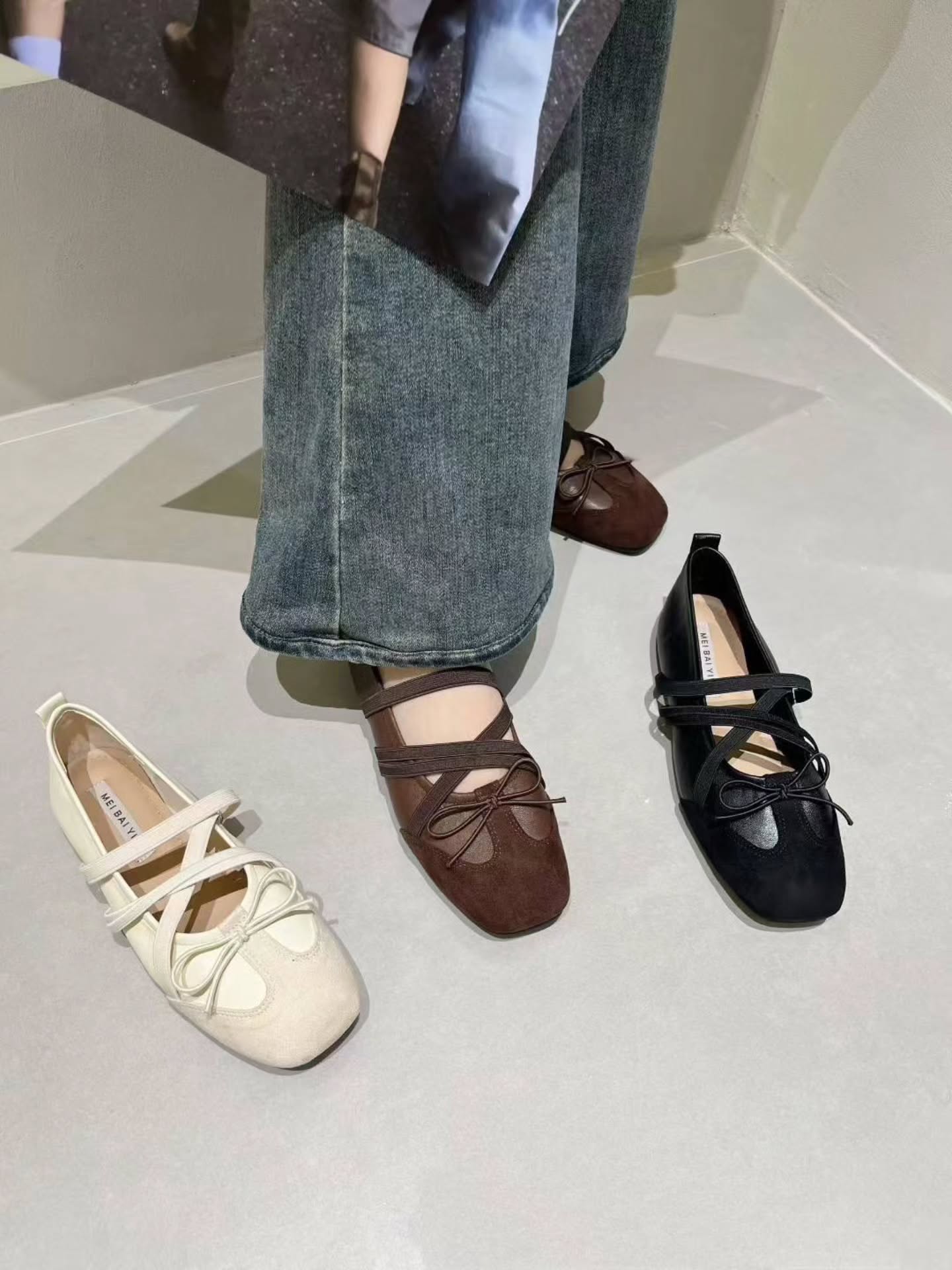 6638-1A 小众设计感平底鞋 🇨🇳