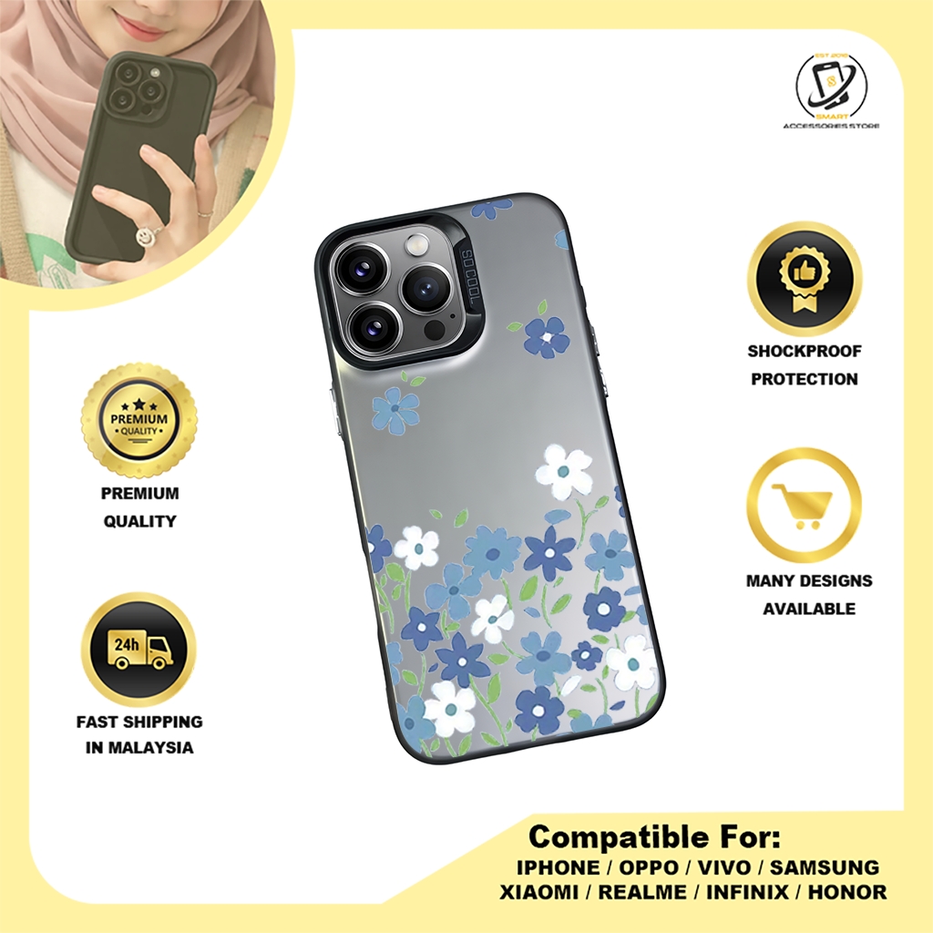 IMD CASE PHONE FOR INFINIX - DESIGN FLOWER C