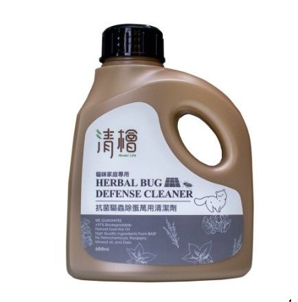 清檜-Hinoki Life (貓咪家庭專用)抗菌驅蟲除蚤萬用清潔劑 600ml 