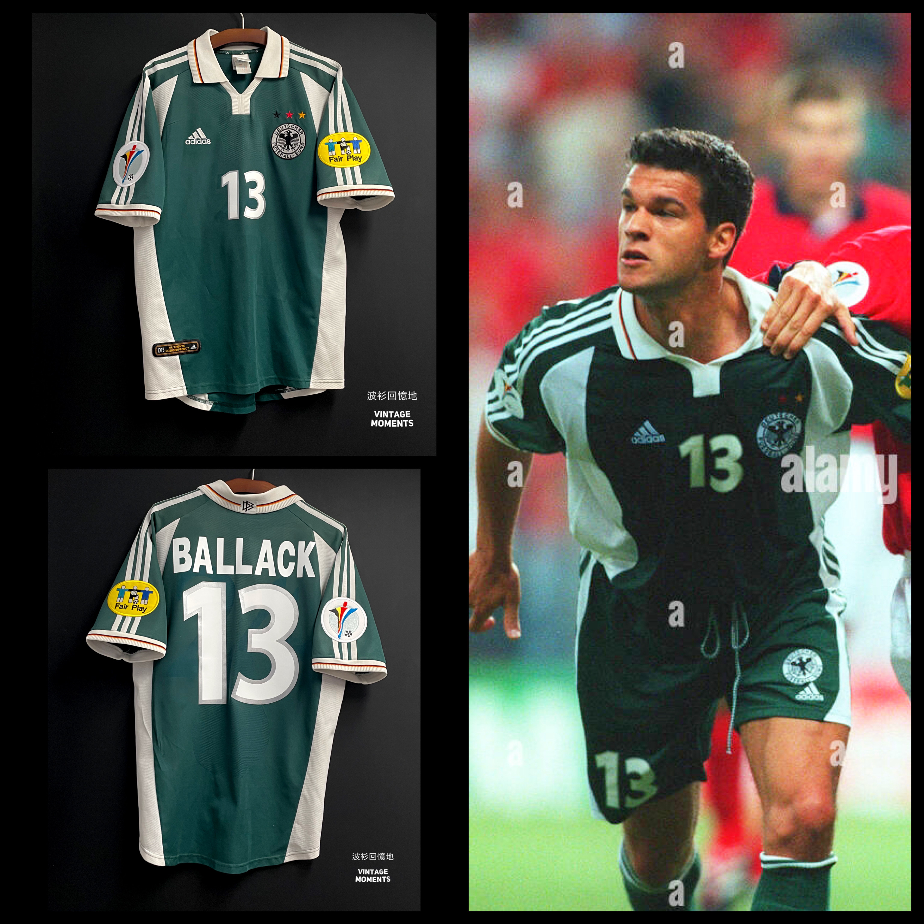 徳國2000客場 波歷克 GERMANY 2000 AWAY BALLACK 