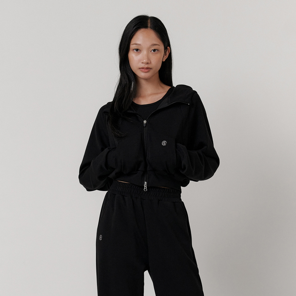【官網SALE~ 25/10】 預購_FDWF JP009 Softy Crop Zip-up Hoodie by front2line