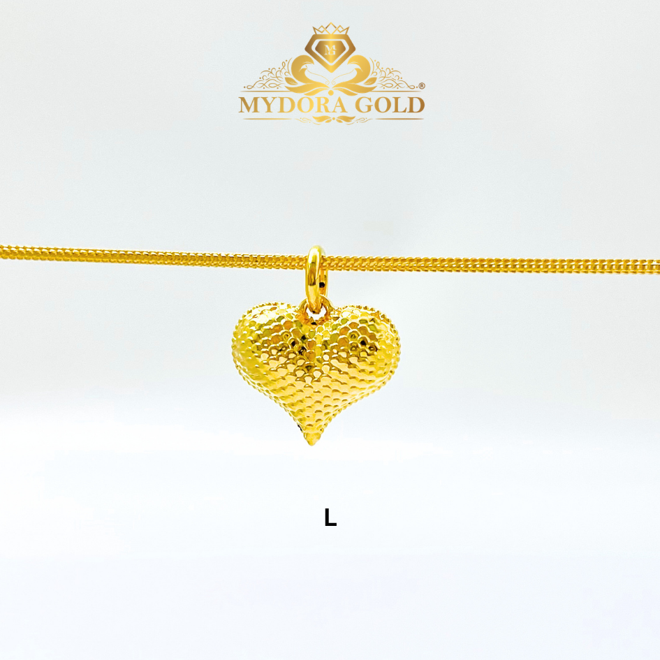 MYDORA Loket Sisik Love Gemuk Full Gold (5G) l EMAS 916/22K
