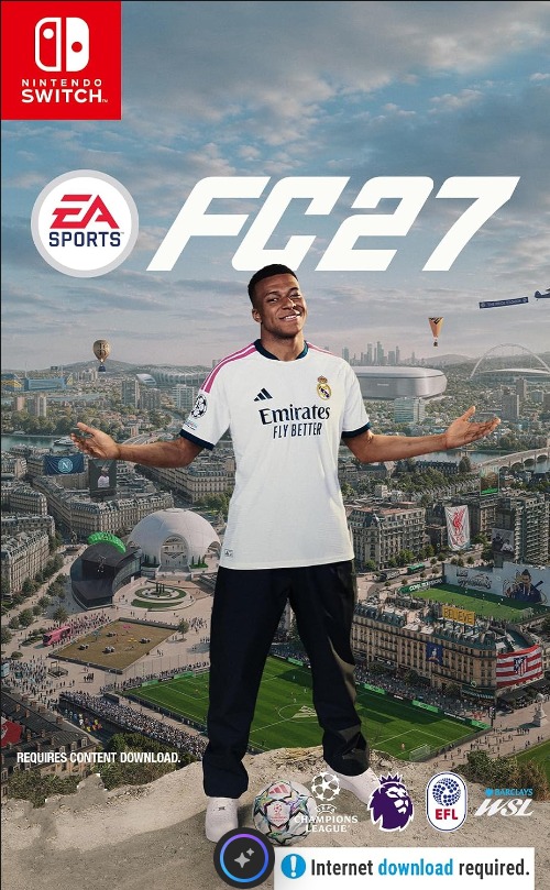 【預售 25/9】**日本版** NS EA Sports FC 27 中/英/日文  (日文封面) PO0951