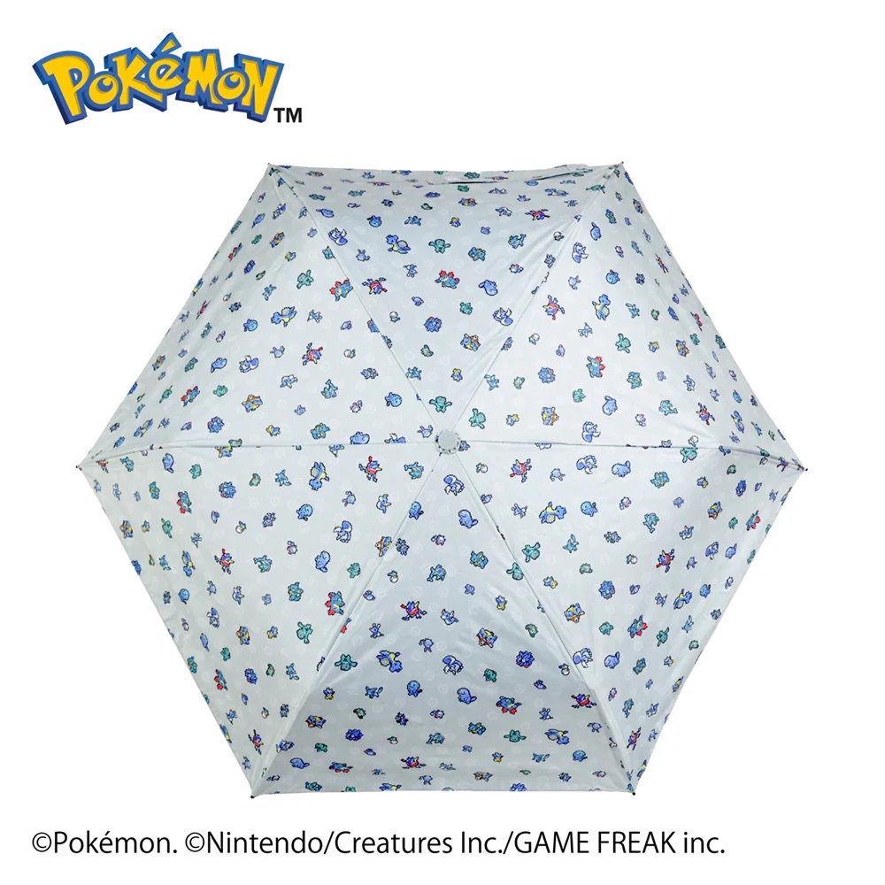 日本預訂📍Pokemon Pixel圖案連扣縮骨遮