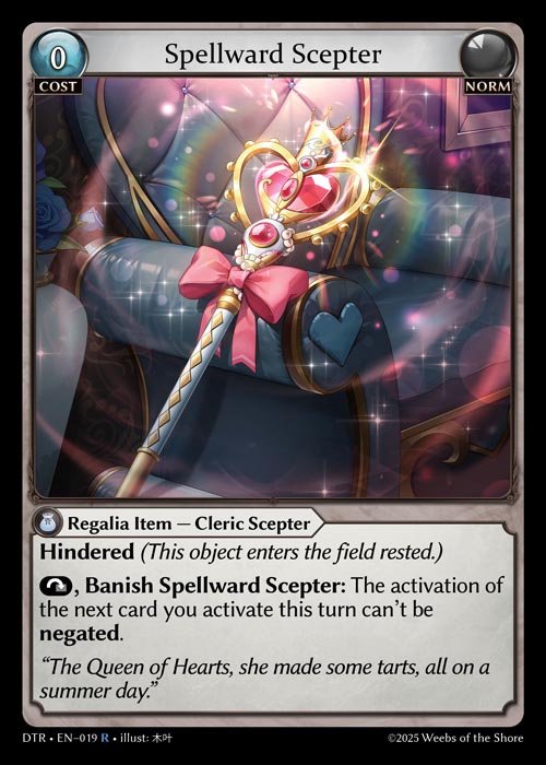 Spellward Scepter / DTR-019 (R)