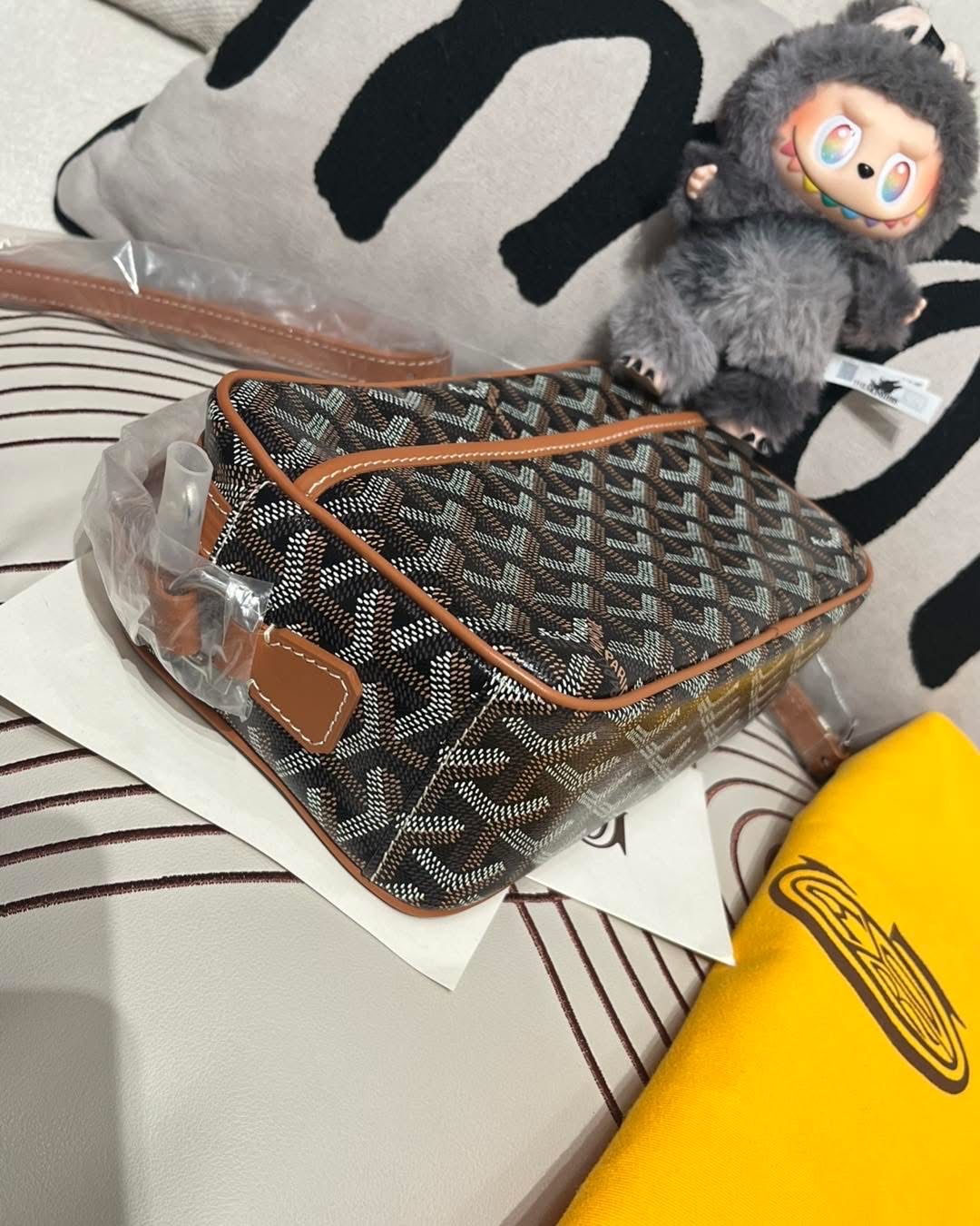 全新 Goyard cap vert pm bag tan 焦糖黑100%Authentic ,100%new 全新 ✅dust bag✅tap booklet 