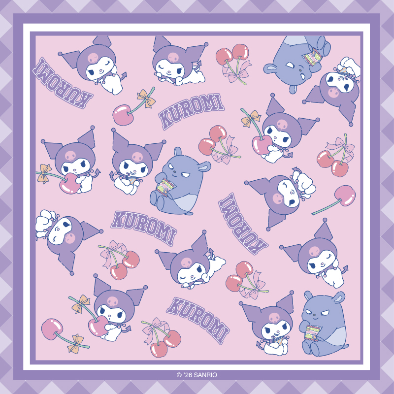 Kuromi Origami Paper 手工紙 (4 Designs x 10pcs)