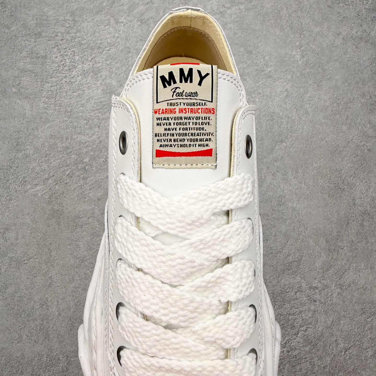 Maison Mihara Yasuhiro MMY "Hank" OG Sole Canvas Low-top Sneaker