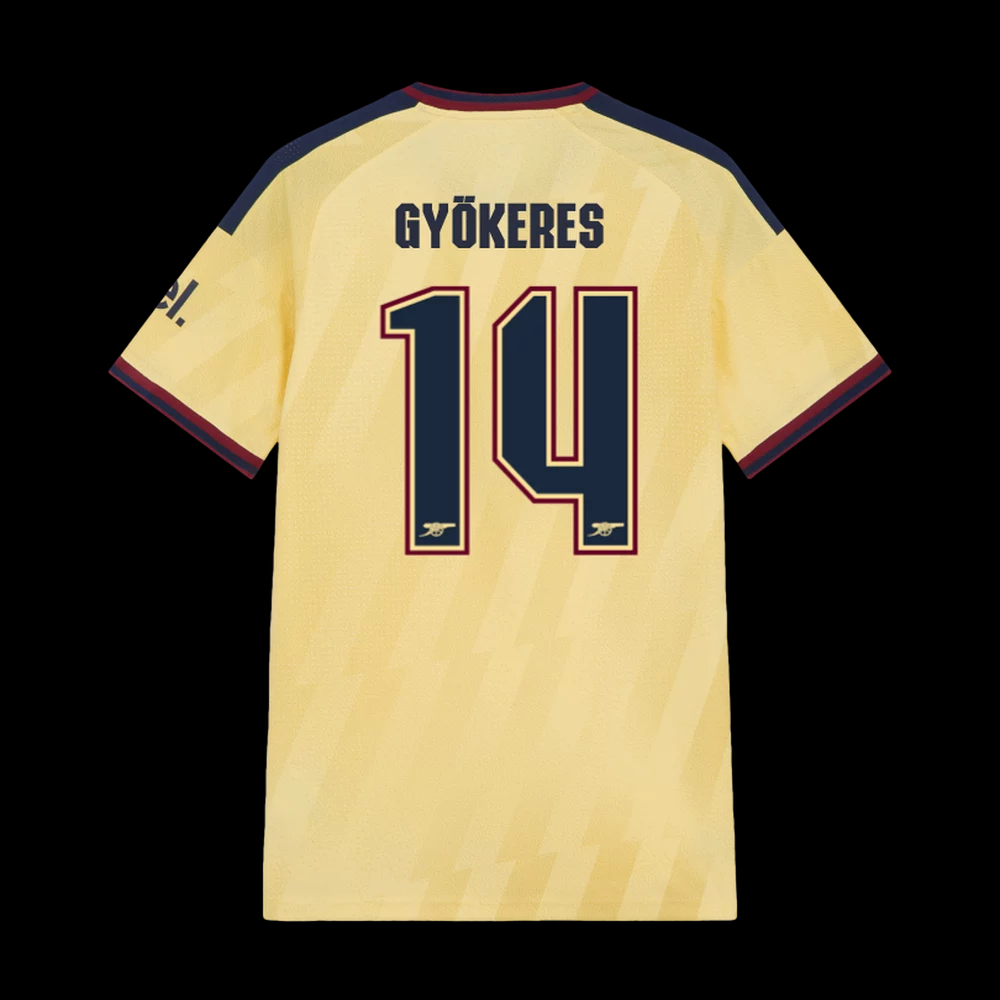 阿仙奴2026-27主場/作客/三客杯賽字 (內有多選，不是球衣)