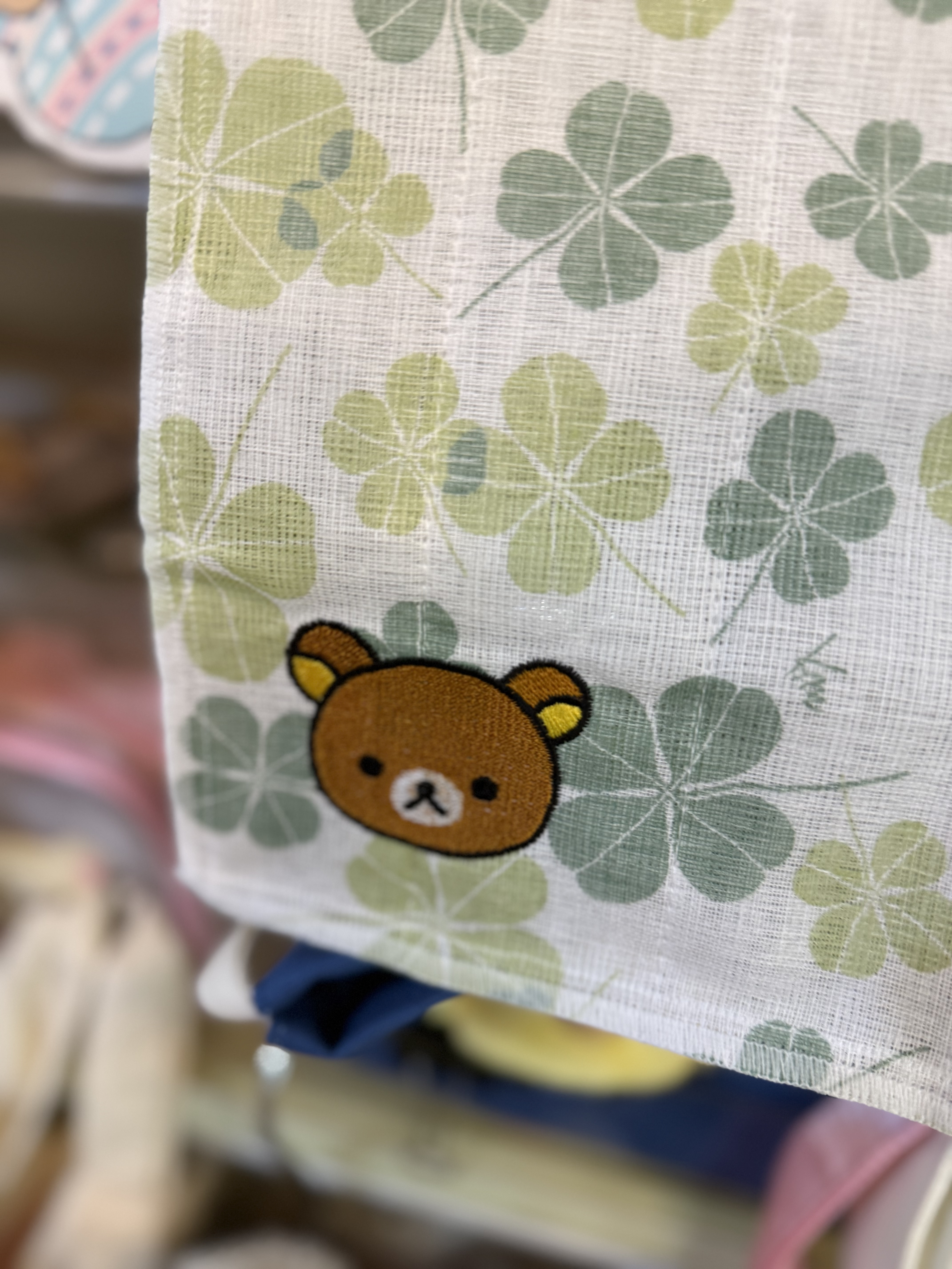 《現貨》全新日本專店限定 Rilakkuma 日本製白雪抹布（M size)