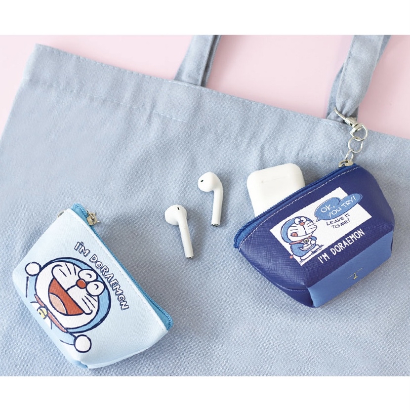 [訂購] 多啦A夢掛扣小物袋 拉鏈袋 散子包 Doraemon袋｜禮物