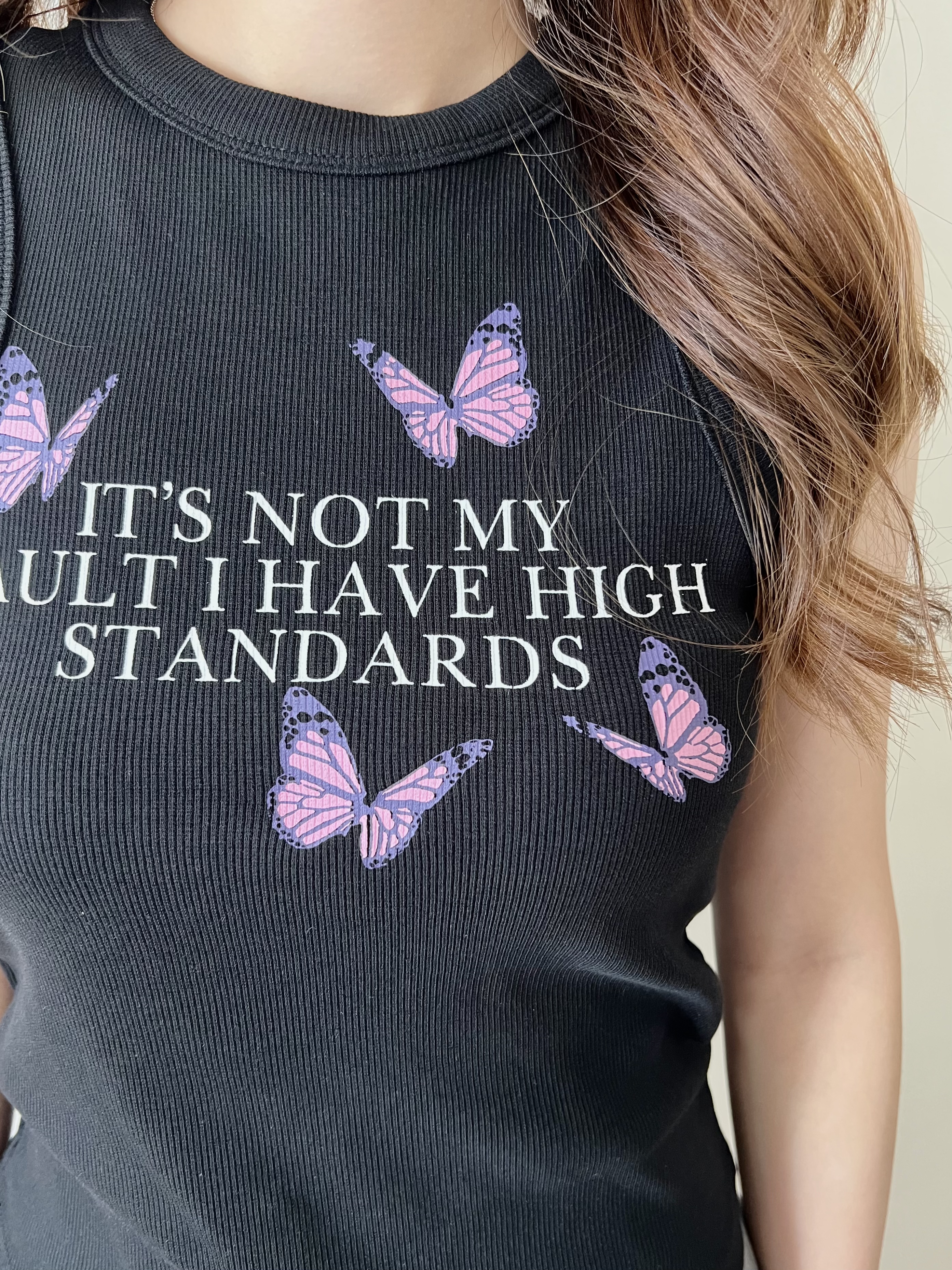 Y2K韓妹蝴蝶背心 現貨