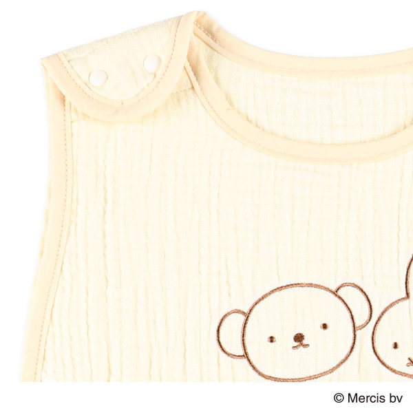 🇯🇵預訂 日本直送🇯🇵Miffy & Boris 刺繡紗布背心防踢睡袋