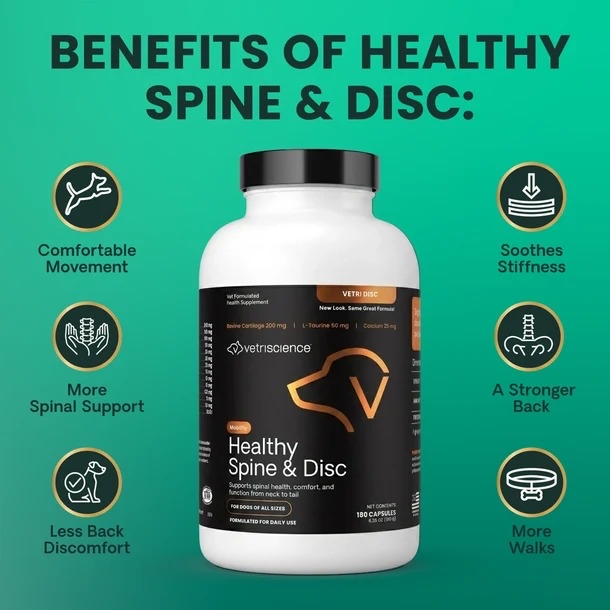 VetriScience Vetri Disc 脊椎寶 硫酸軟骨素 180粒