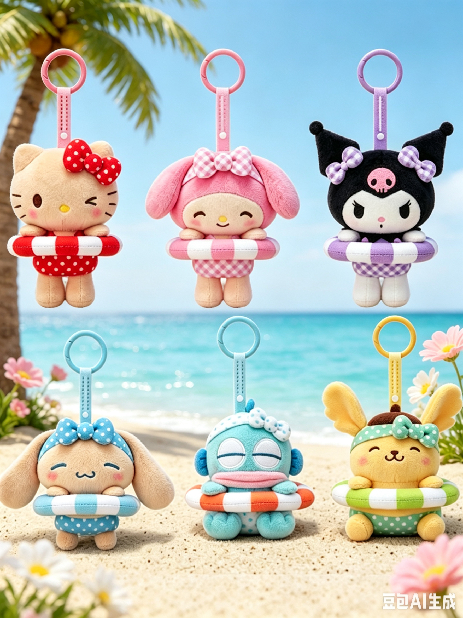 ［8月底到貨］香港🇭🇰限定Sanrio 夏日曬黑系列
