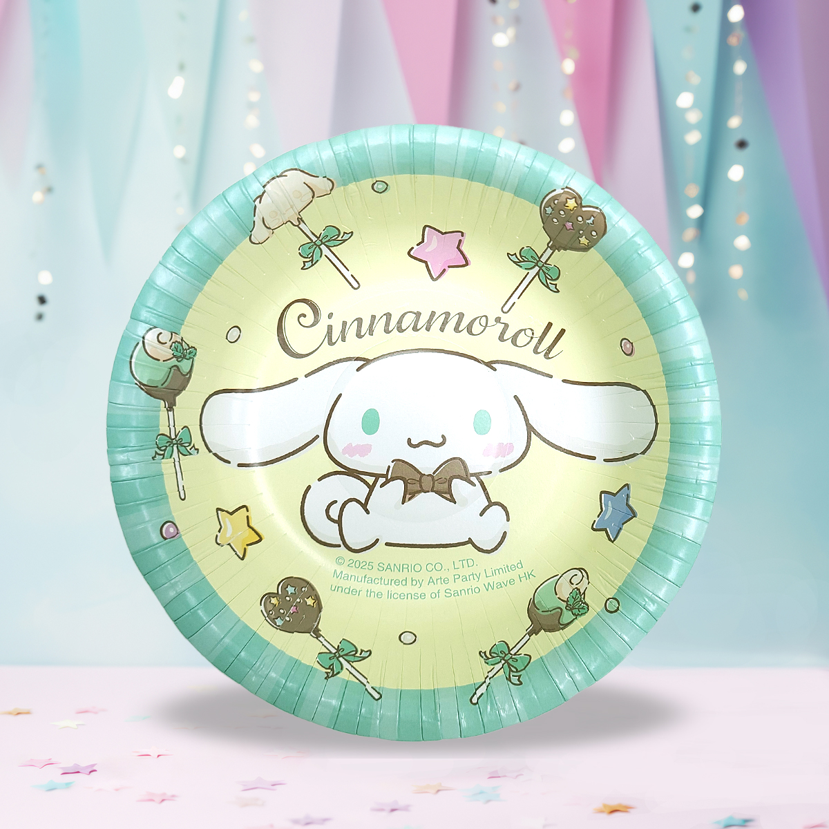 Sanrio Cinnamoroll 玉桂狗16.5cm Paper Bowl  [Licensed by Sanrio]
