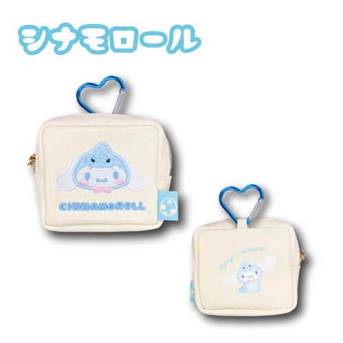 🌸 【預訂】sanrio 恐龍造型 方形Pouch