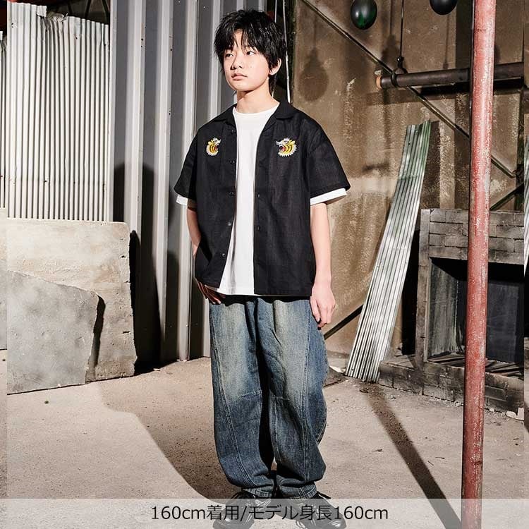 🆕【⭐訂購⭐】🇯🇵日本直送🌀Daddy Oh Daddy 仿舊 繭型牛仔褲 #baggyjeans🌀[ELEA-0010][260601]