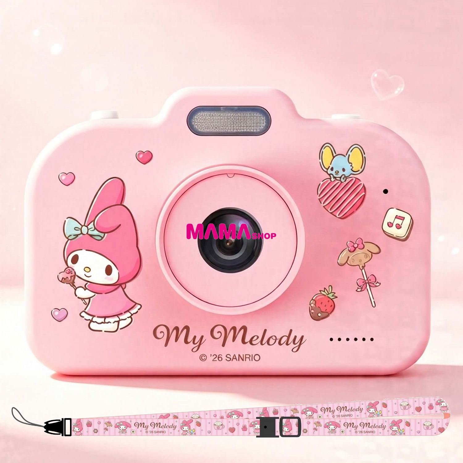 原裝正版Sanrio Characters迷你數碼相機
