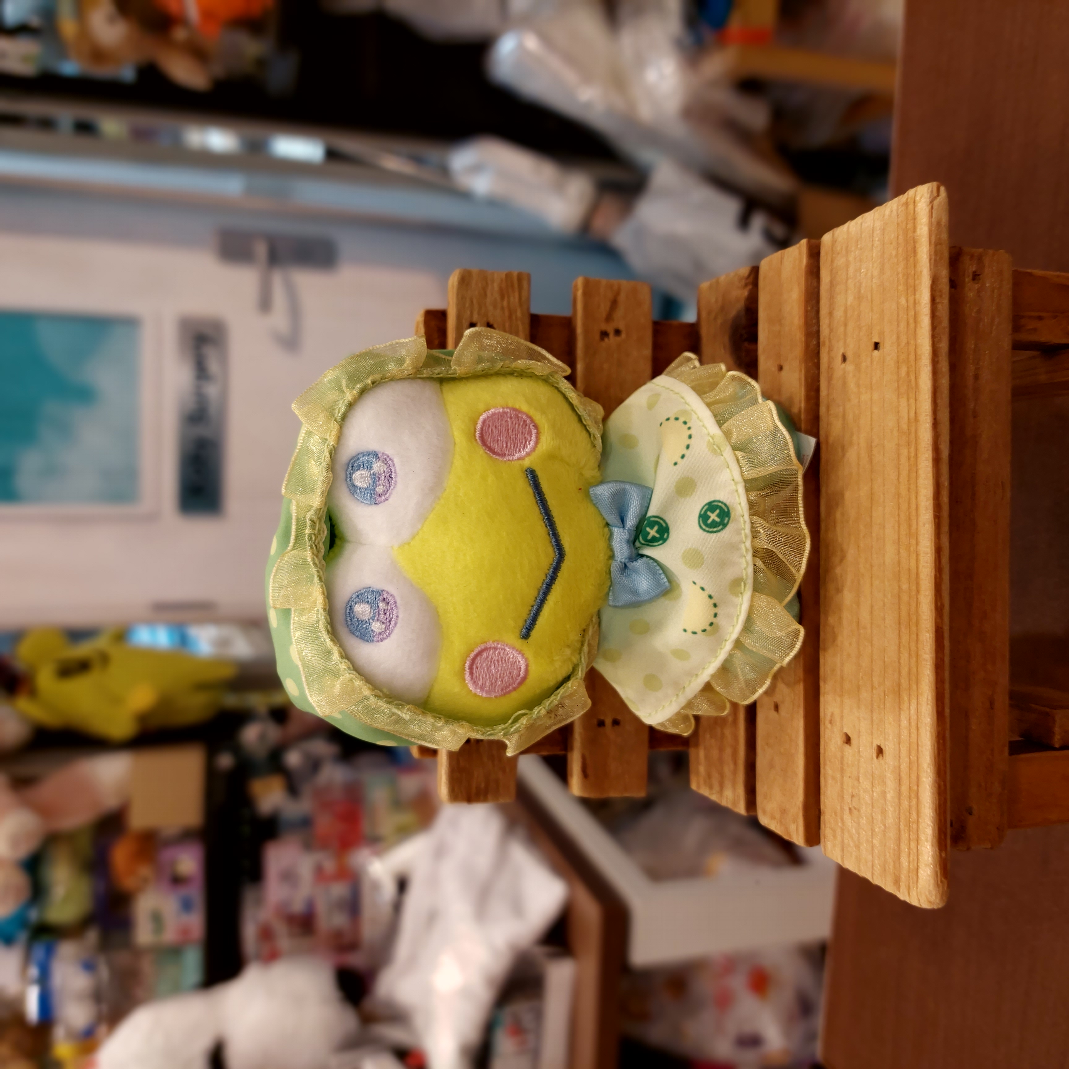 原裝日本 Sanrio Keroppi 雨天系列 吊飾 