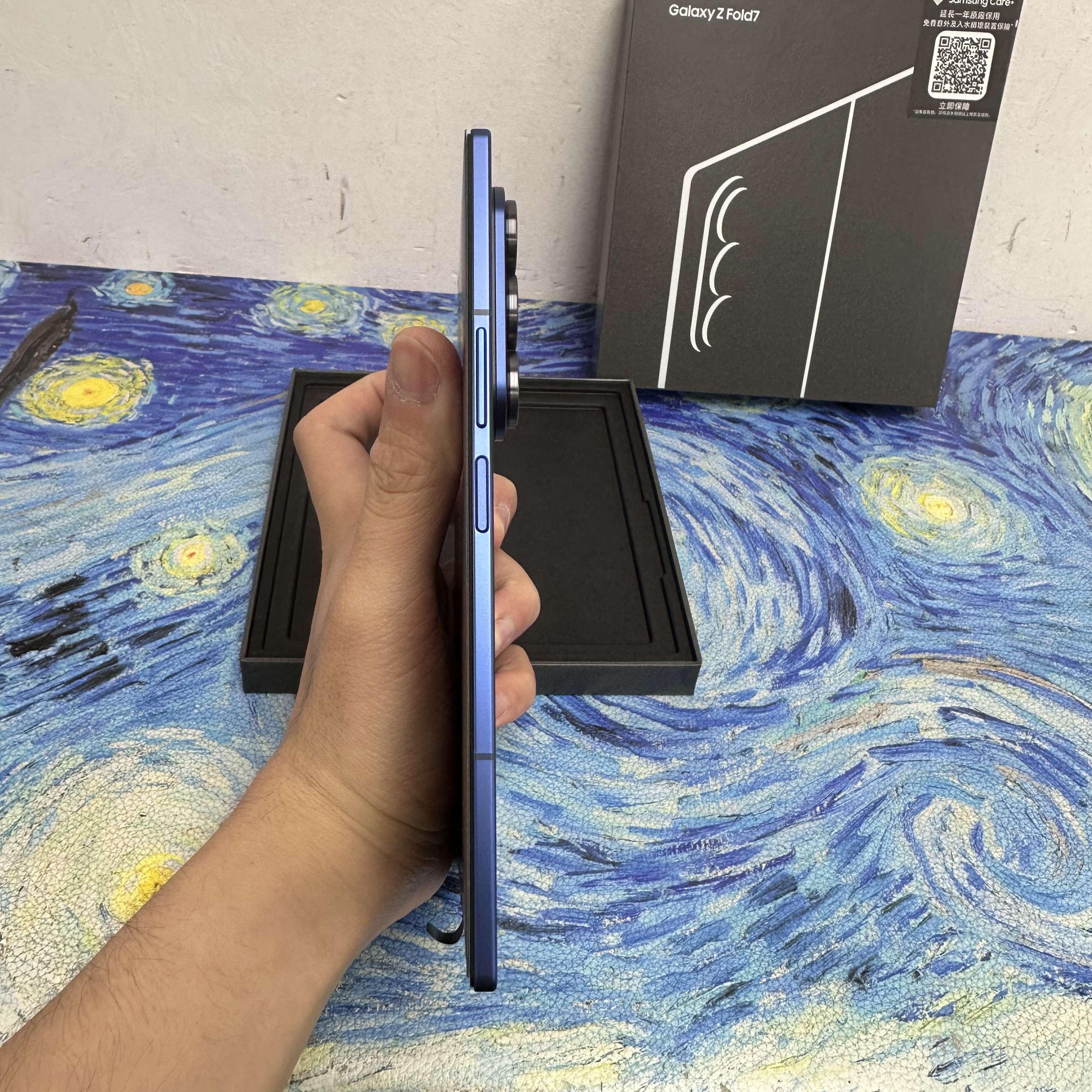 *6158  Samsung Galaxy  Fold 7 完美機 16+1TB 藍色 Blue