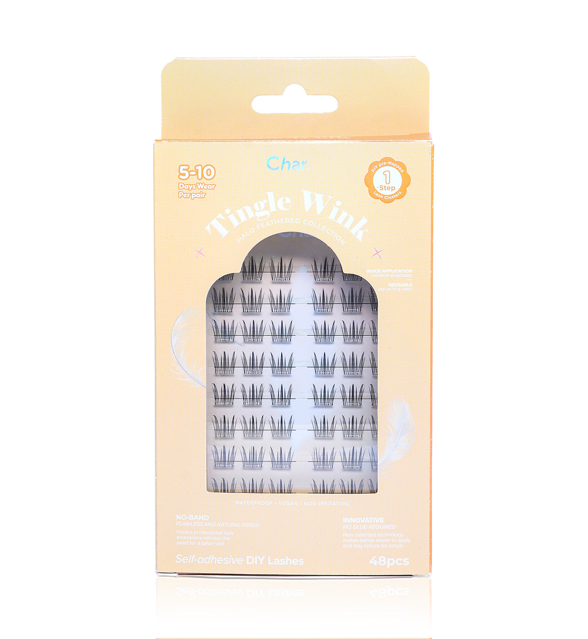 Char. Halo Feathered系列羽霧假眼睫毛（Tingle Wink 48PCS）