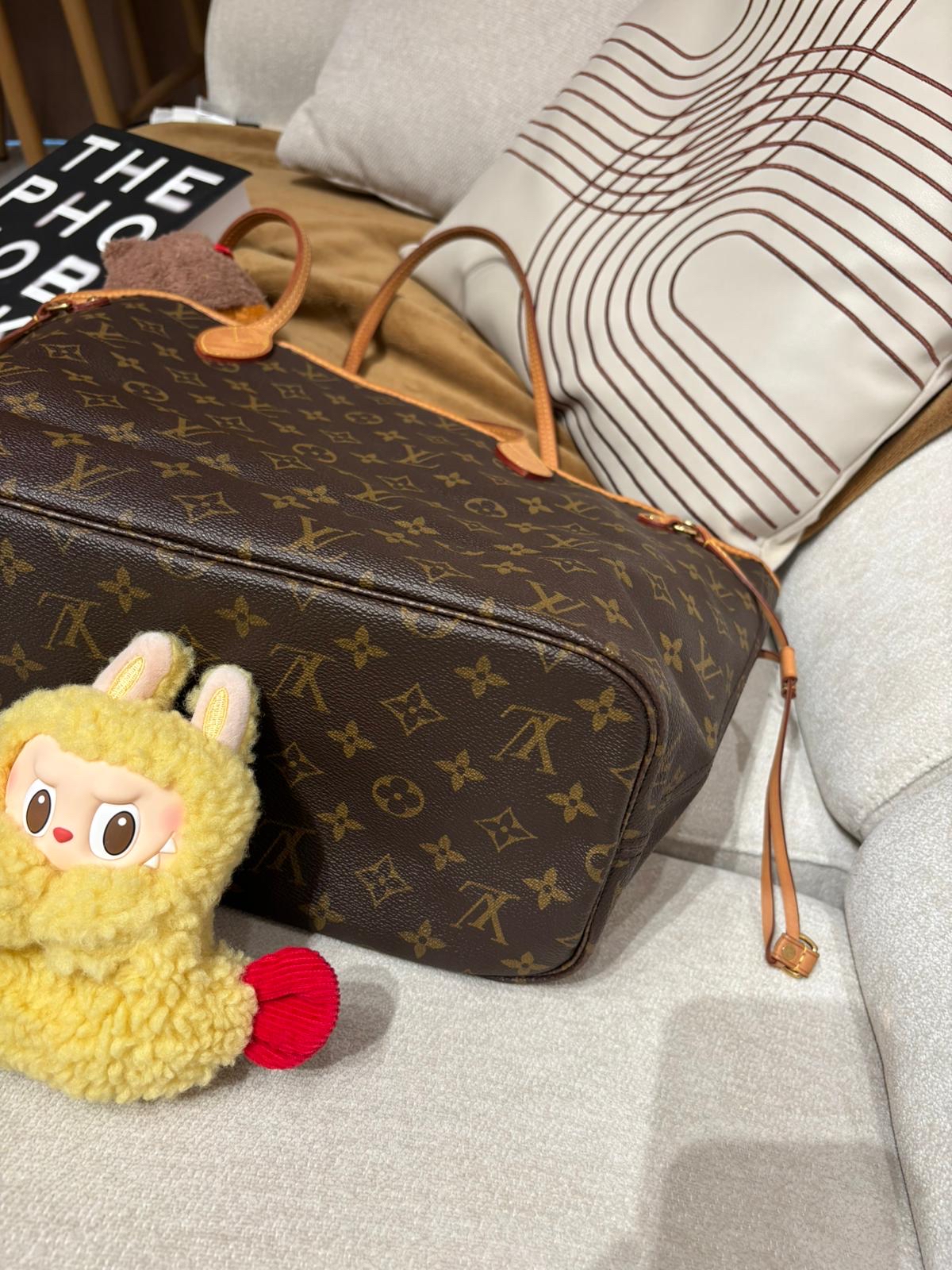 LV Neverfull MM Monogram 100%Authentic, 95%New ✅Dust bag