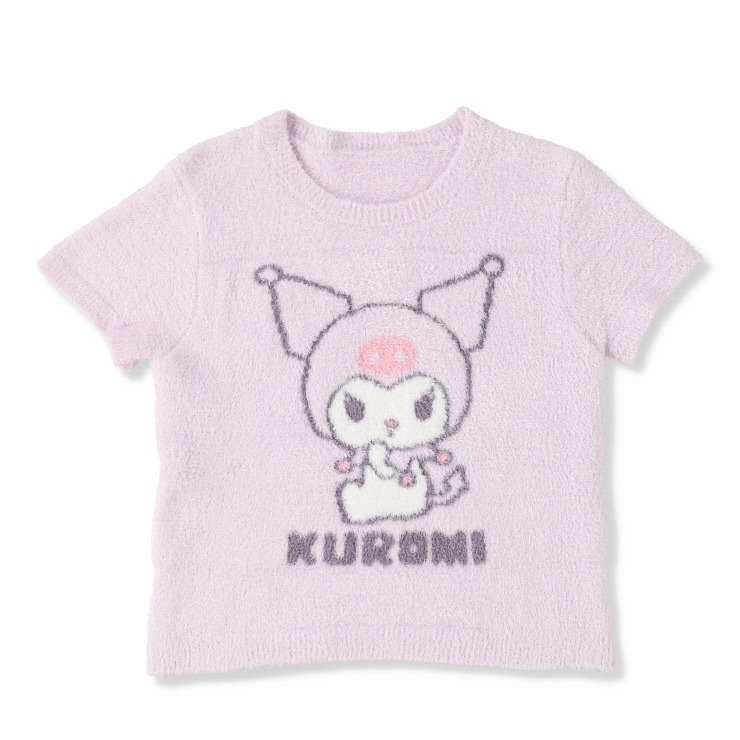 🇯🇵限量預訂 日本直送🇯🇵Kuromi人物印花蓬鬆柔軟短袖家居服上下套裝