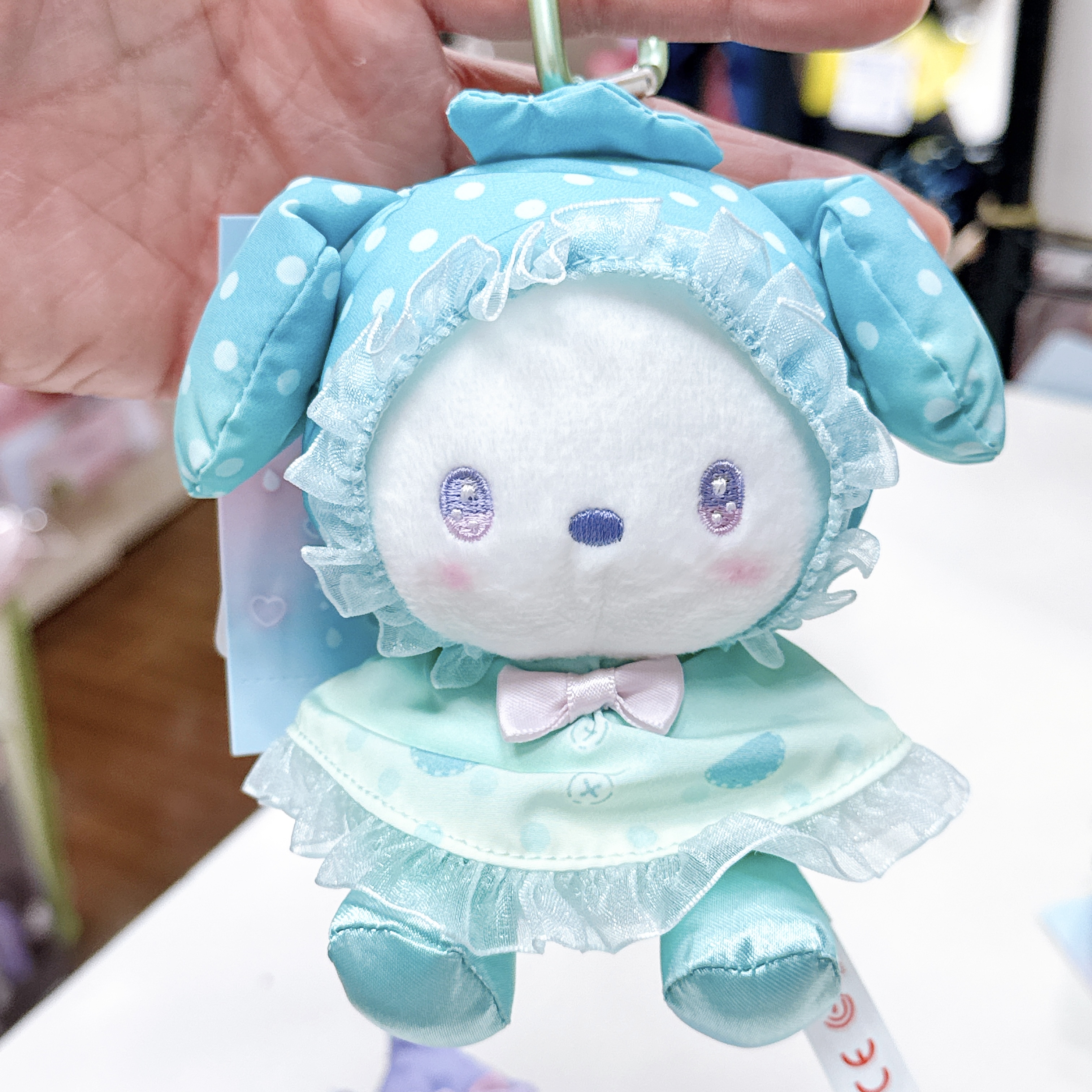 日本版Sanrio 雨衣系列公仔掛飾/鎖匙扣