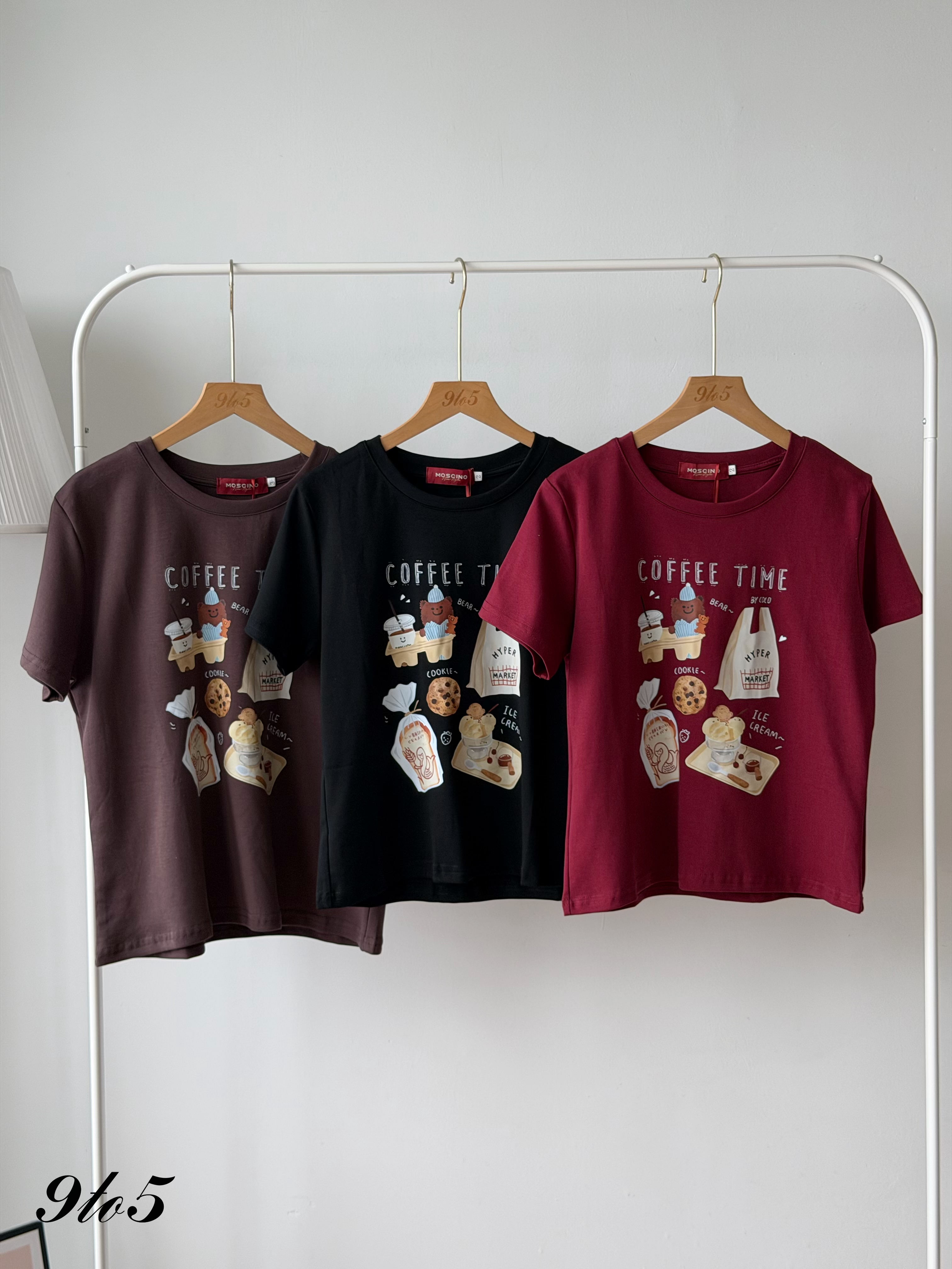 T4521 Short Sleeve Printed Tee - 6 Colors 
