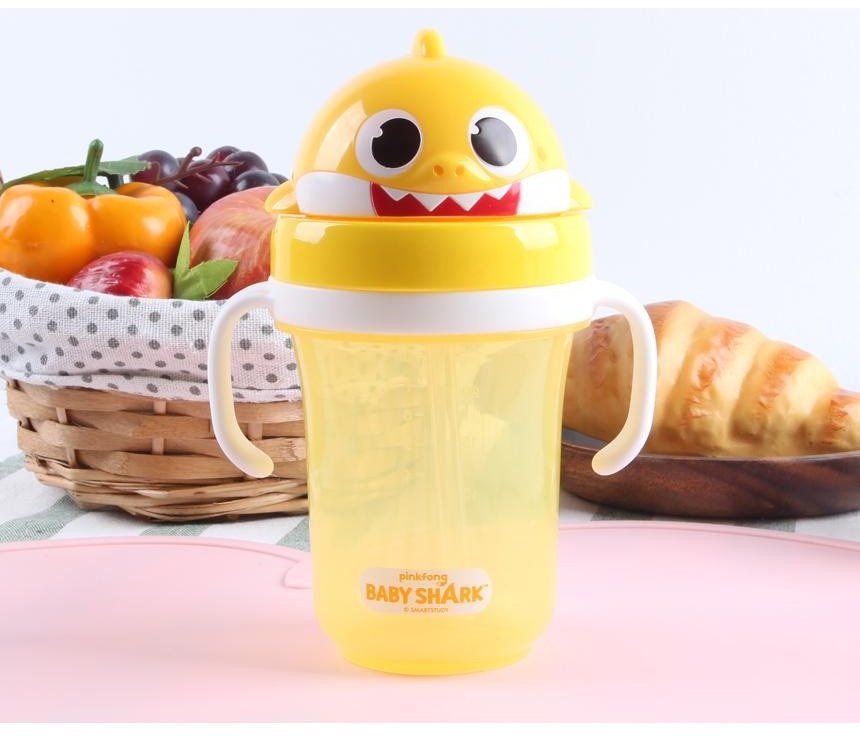  【預訂】韓國直送 Baby Shark 吸管水樽 300ml