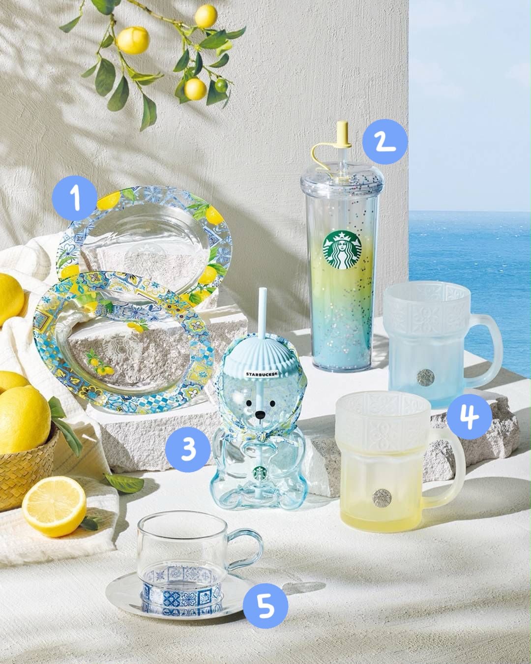 最新｜韓國 Starbucks 星巴克 夏日Citrusy Summer 系列
