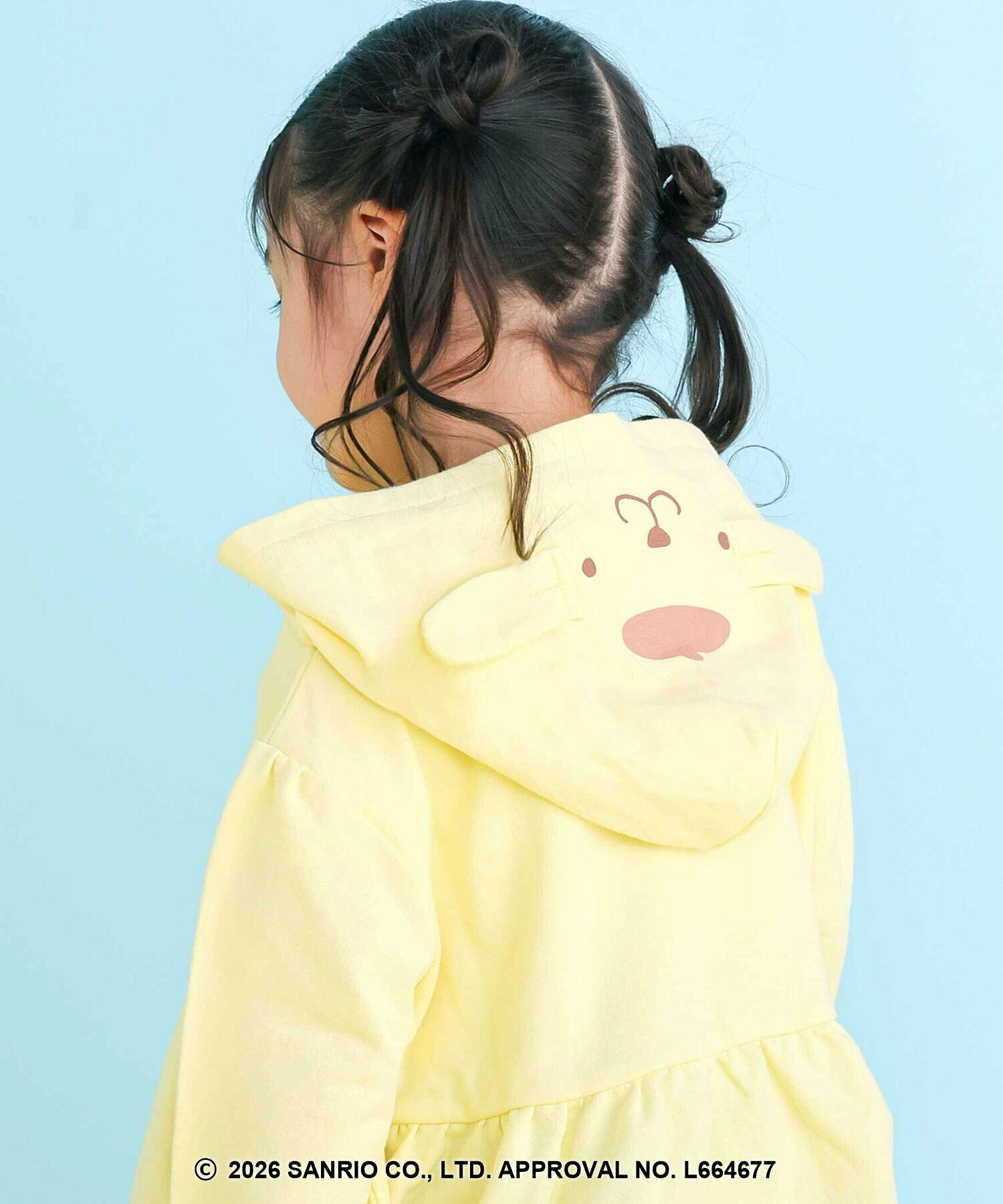 🇯🇵預訂 日本直送🇯🇵Slap Slip x Sanrio系列兩色人物印花立體耳朵連帽拉鍊外套