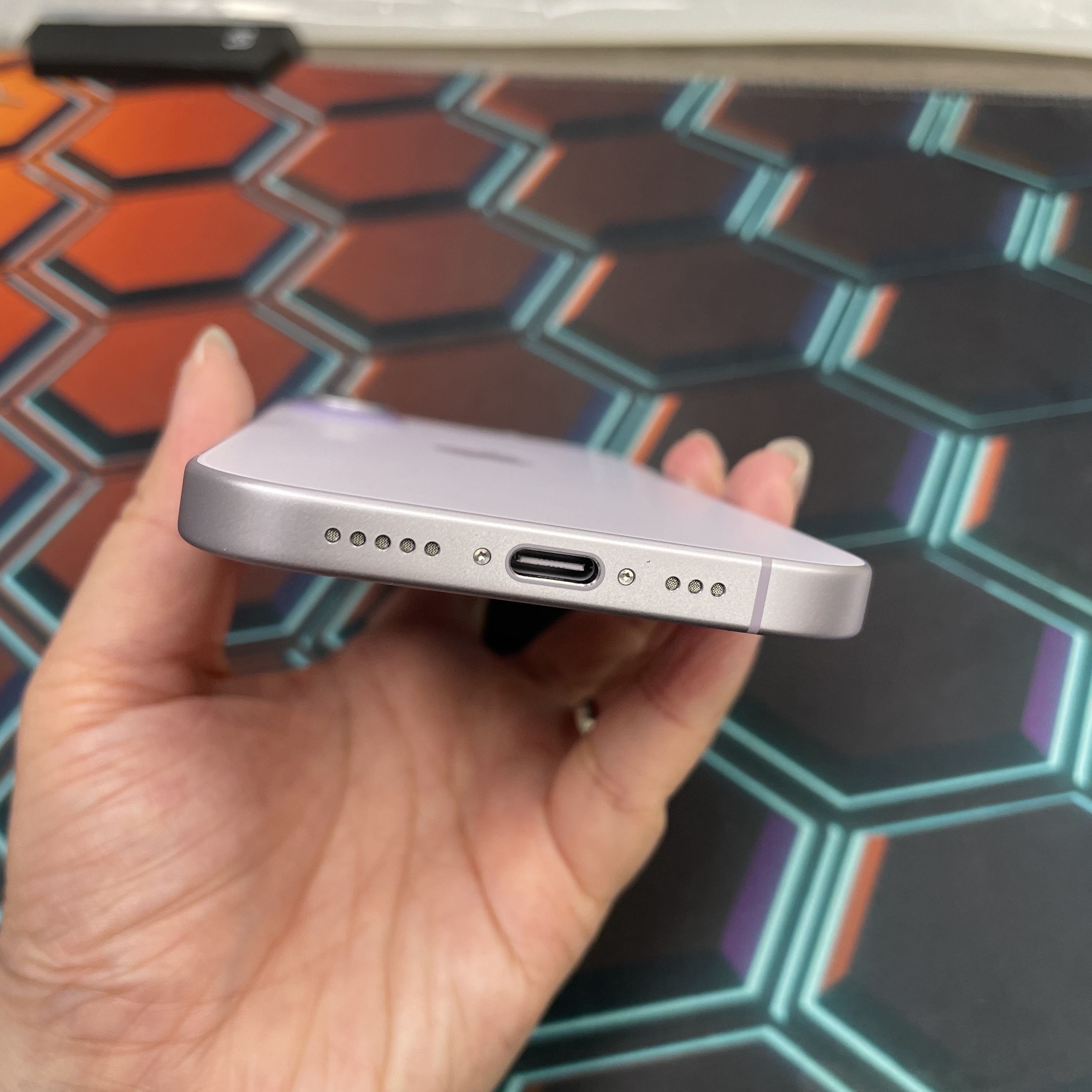 *7864 17 完美機 256GB 電100 紫色purple