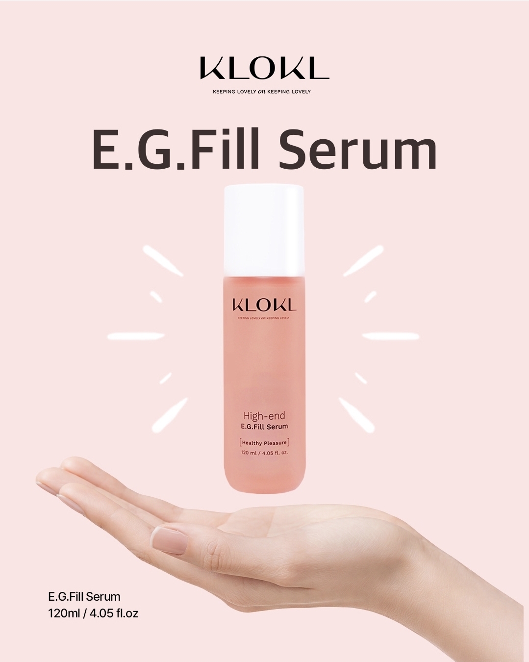 KLOKL E.G.Fill Serum 深層保濕精華油 120ml  