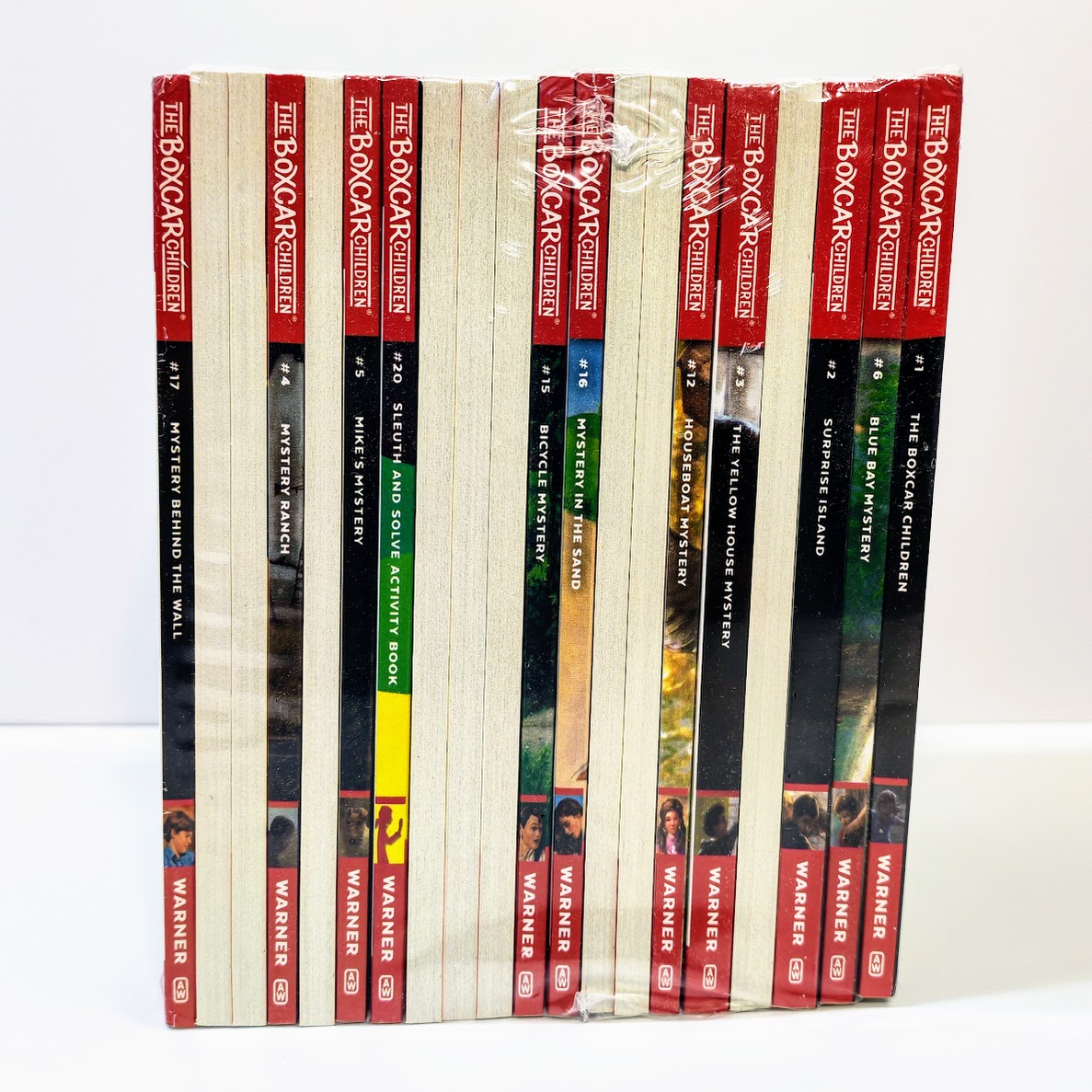 The Boxcar Children  bookset 1-50  自信心勵志小說 棚車少年第1-20 / 21-50冊套装 B303