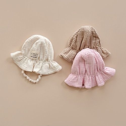 26S/S DTD奶萌人物系列🍼-棉紗娃娃帽