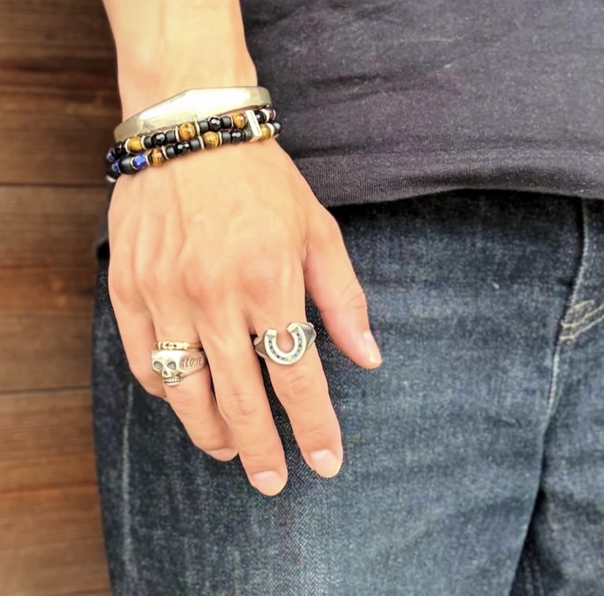  Vantique HORSE RING VINTAGE STYLE