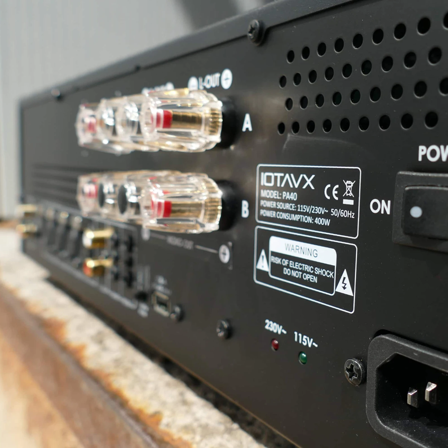 IOTAVX PA40 Stereo Power Amplifier