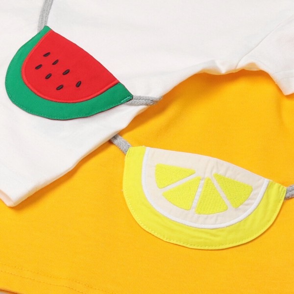 🆕【⭐訂購⭐】🇯🇵日本直送🌀西瓜/檸檬 立體口袋剪裁 短袖 tee［2款選］🌀[ELCA-0246][260426]