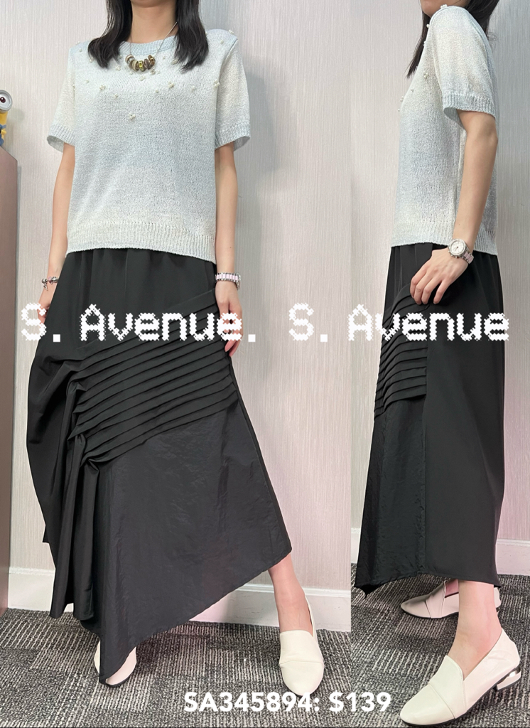 SA345894: 短袖漸變色珠珠top