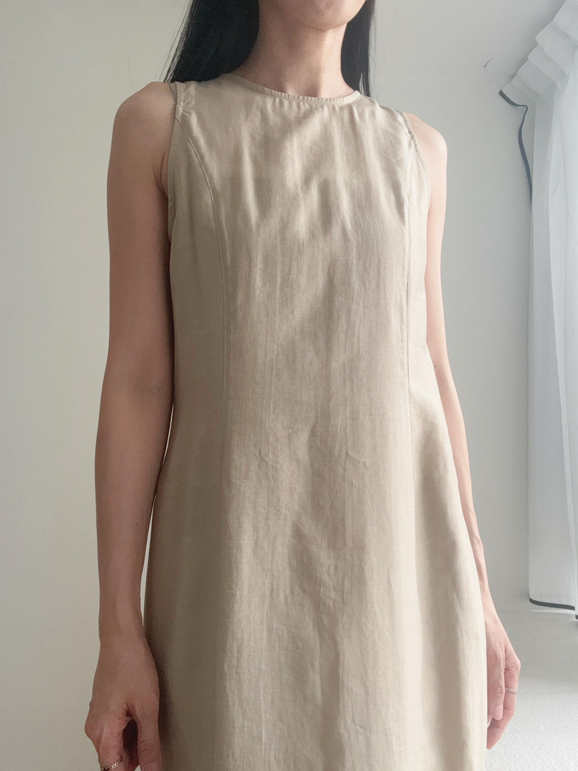 Elegant one piece long dress (with inner dress)