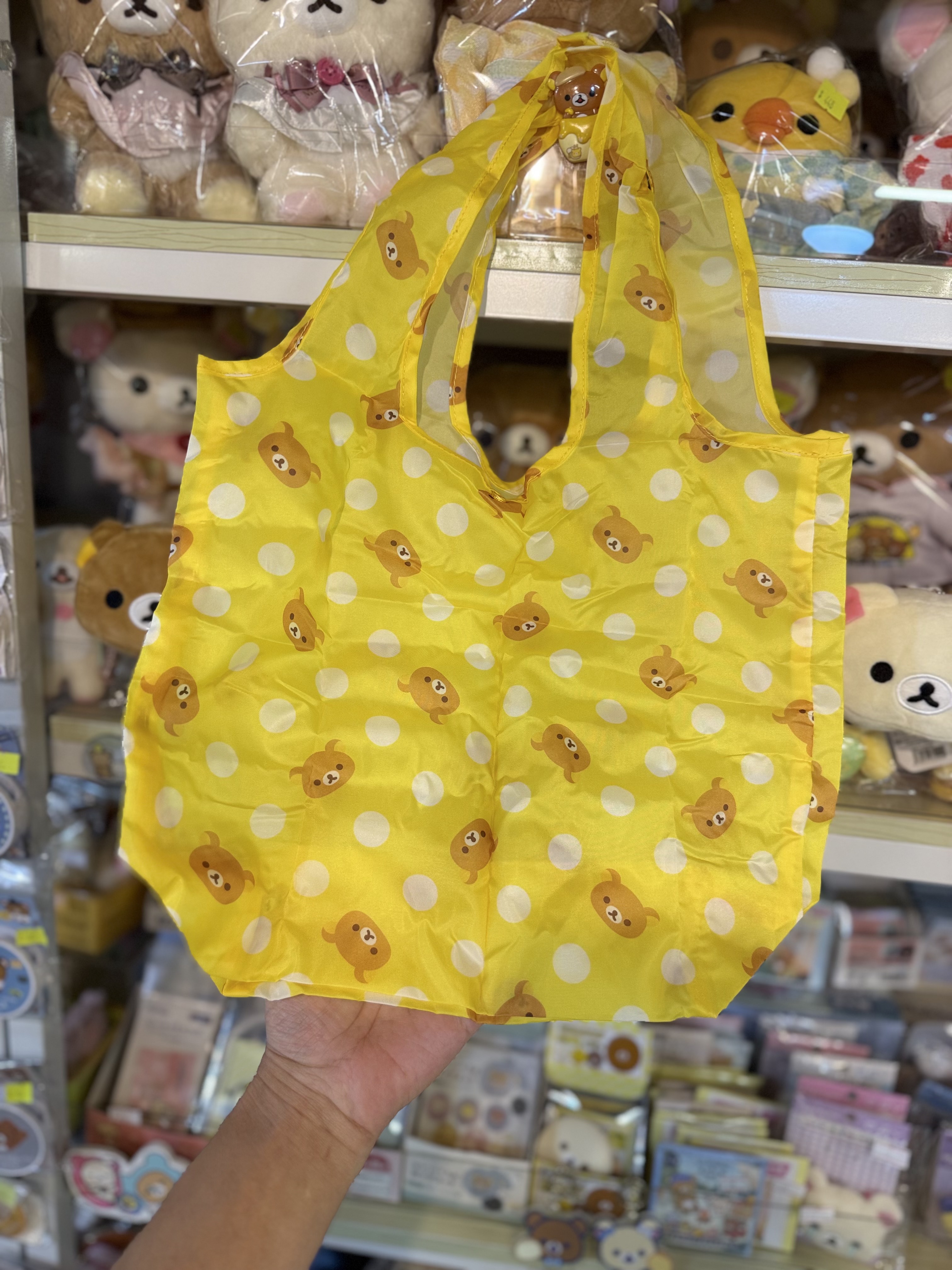 《現貨》全新rilakkuma 環保袋連頭型袋