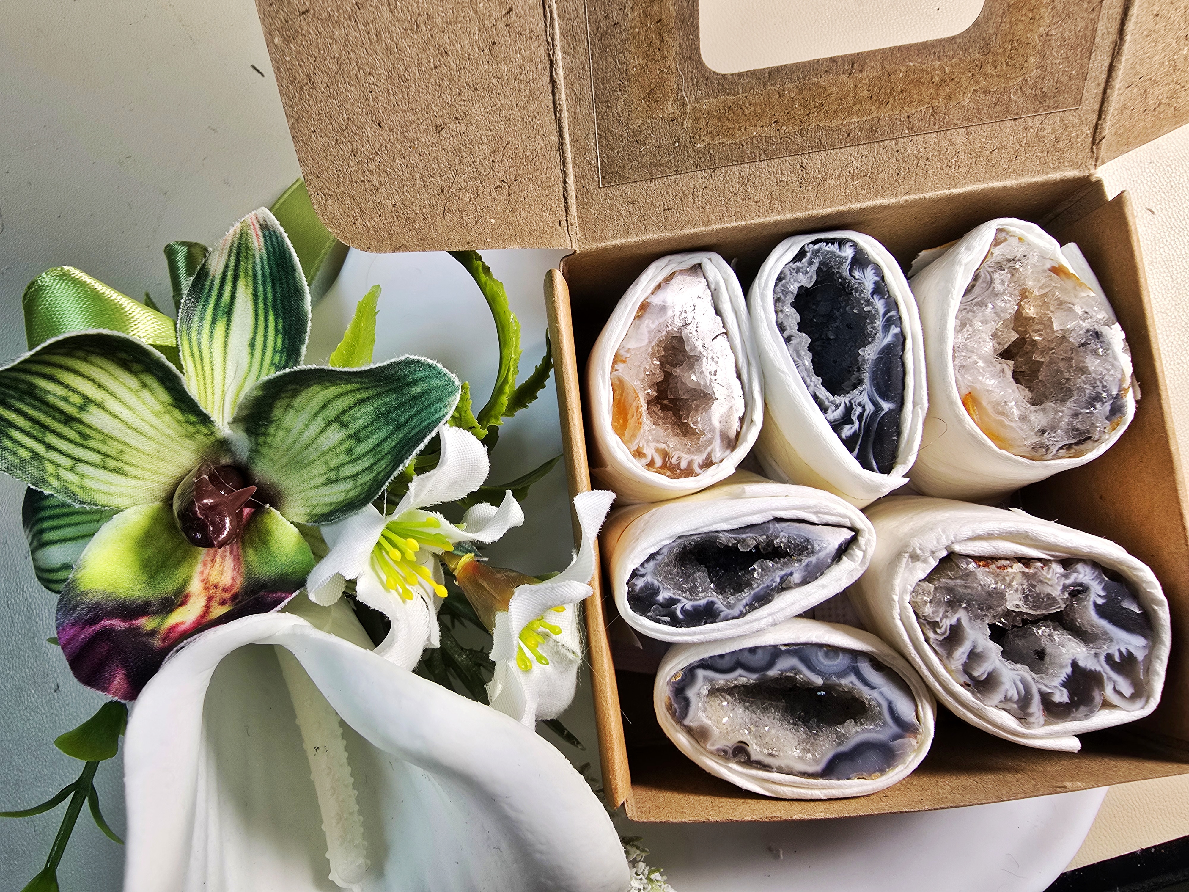 一物一圖 STT0209 招財 闔家平安 天然瑪瑙洞套裝