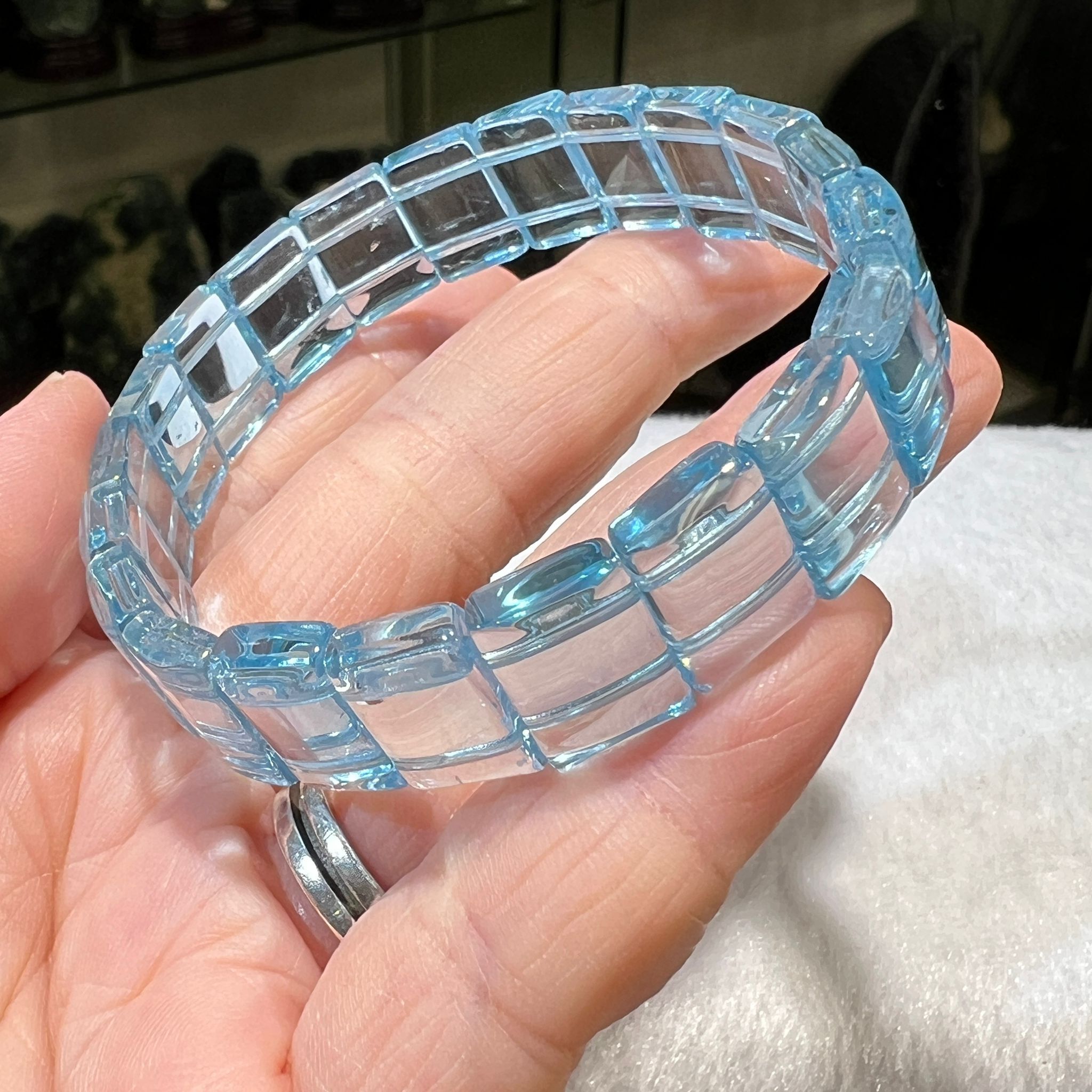 高品✨藍托帕石手排 13 mm +/- #CA0034