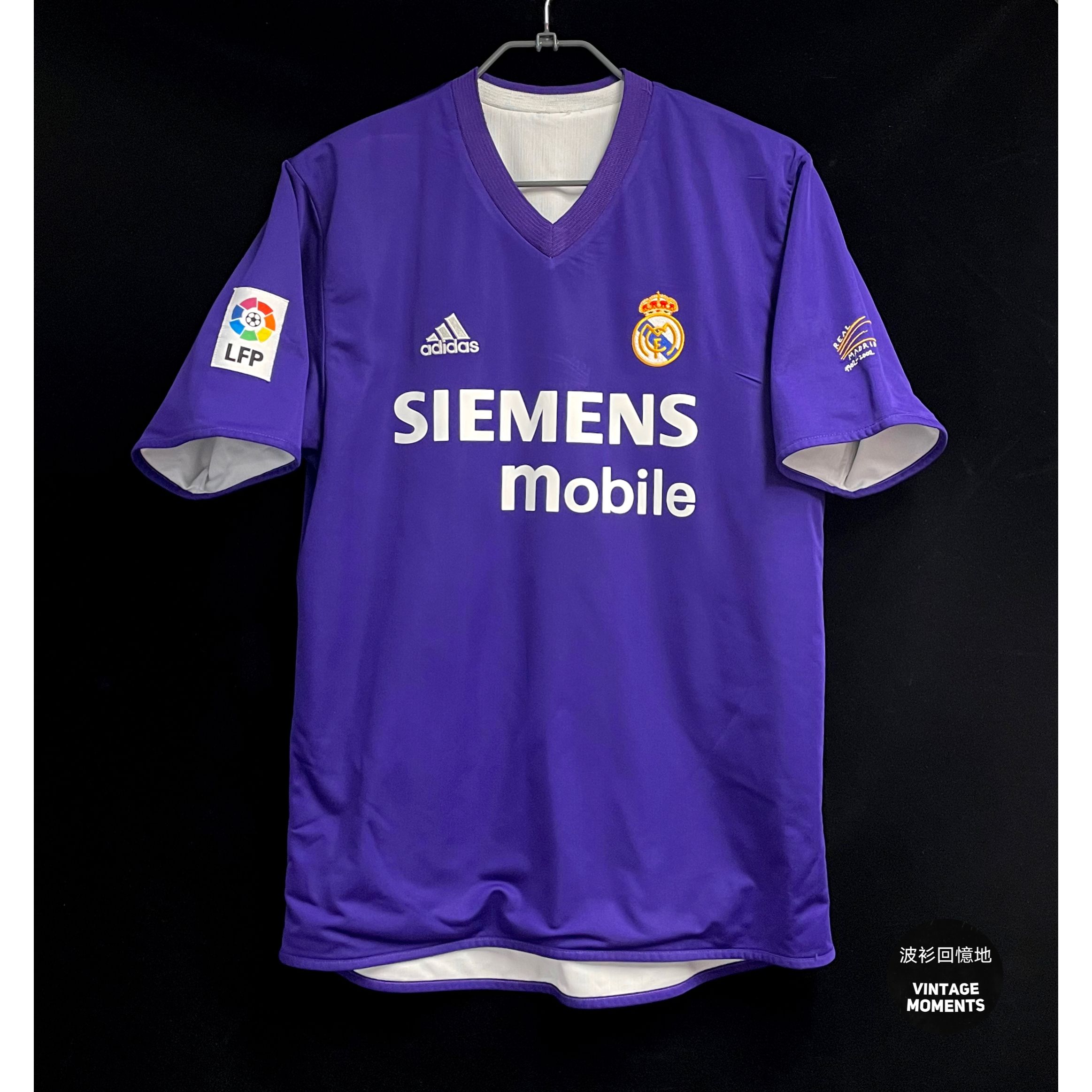 皇馬02/03百週年客場施丹REAL MADRID AWAY ZIDANE | 波衫回憶地VINTAGE