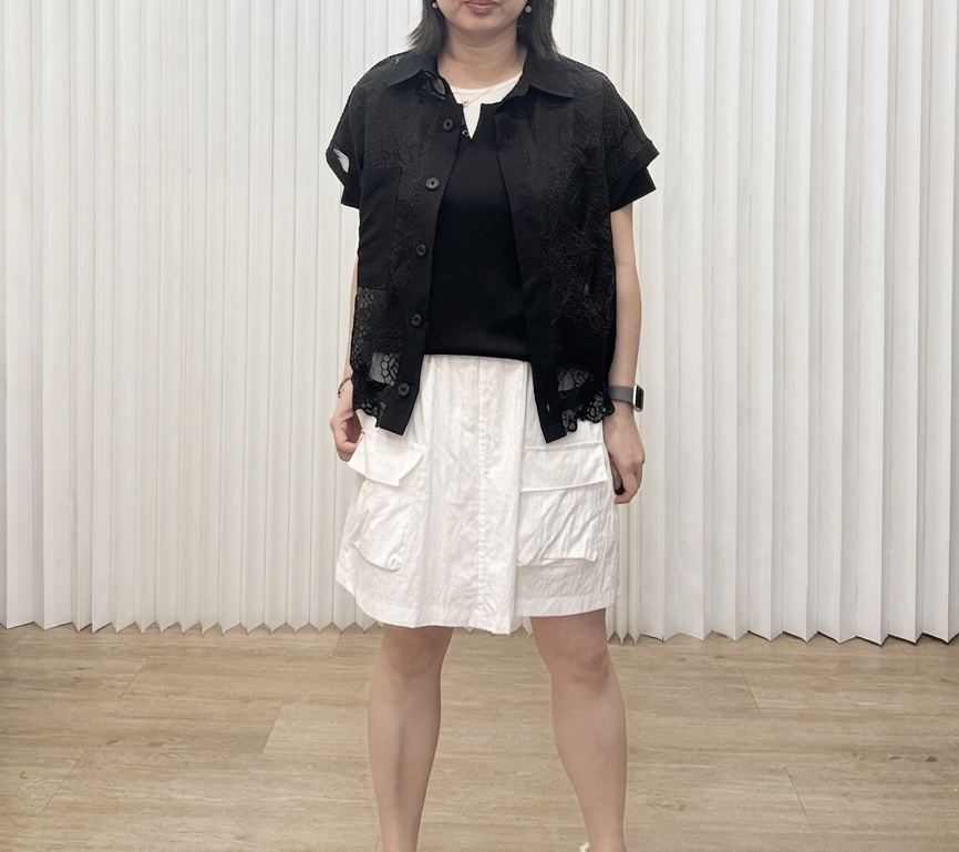 蕾絲勾花外套 M675 842930289