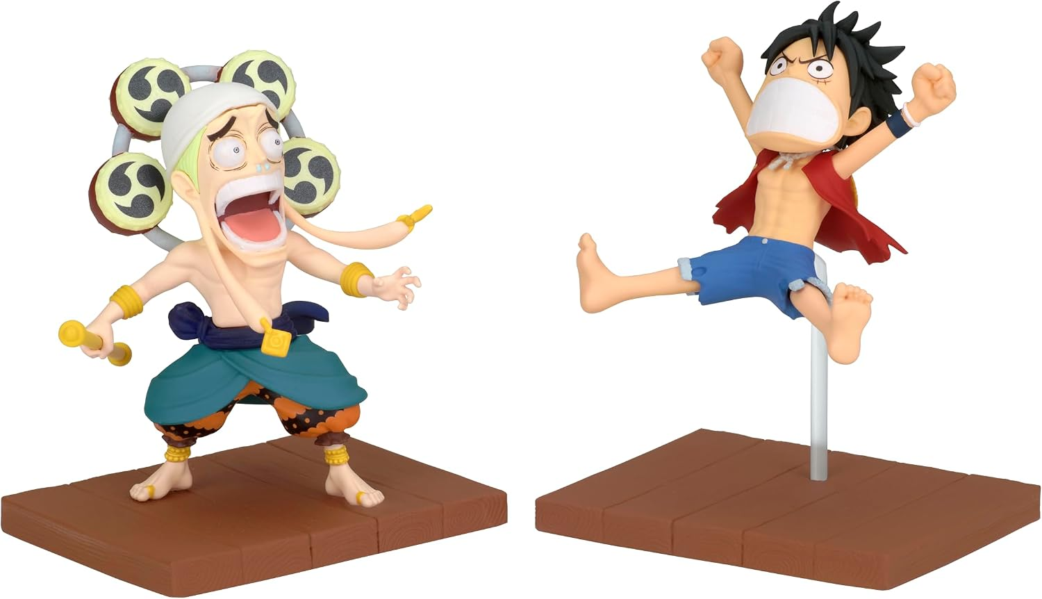Banpresto, World Collectable Figure (WCF): One Piece, Log Stories, Monkey D. Luffy & Enel