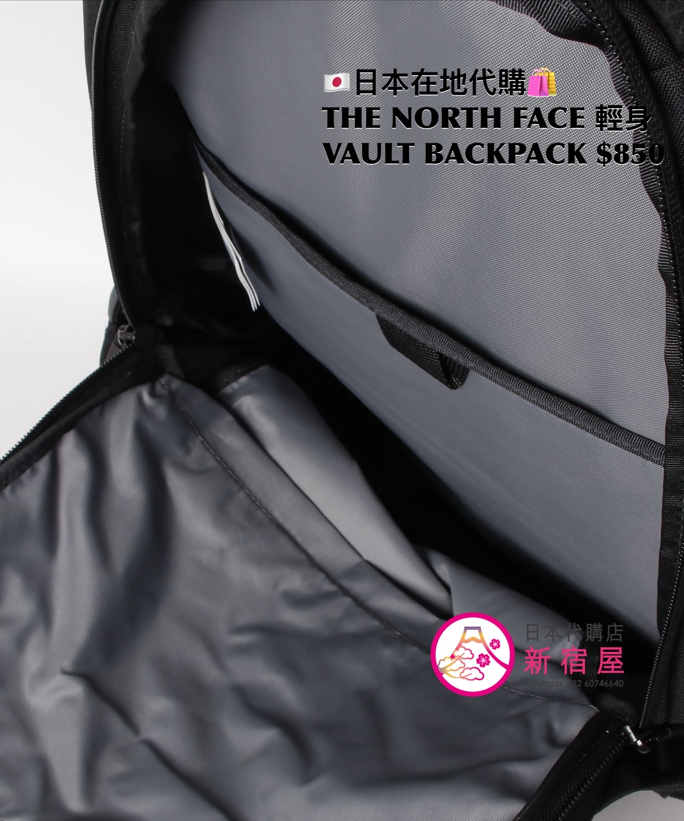 THE NORTH FACE 輕身/容量大 VAULT BACKPACK 